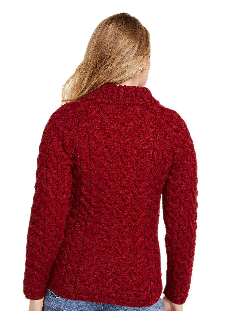 Aran Knightstown Womens Crew Neck Sweater