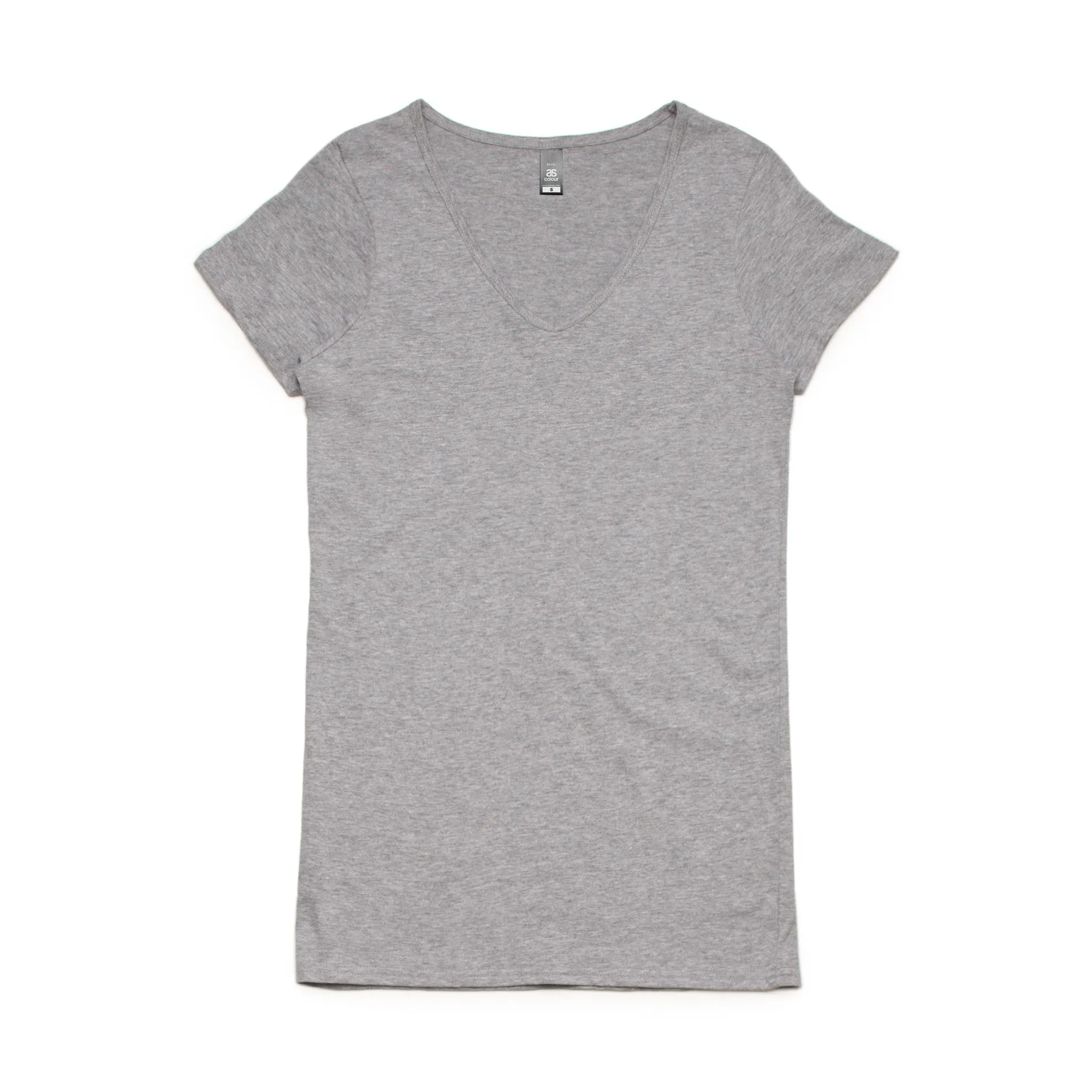 Ascolour Bevel V-Neck Tee-(4010)