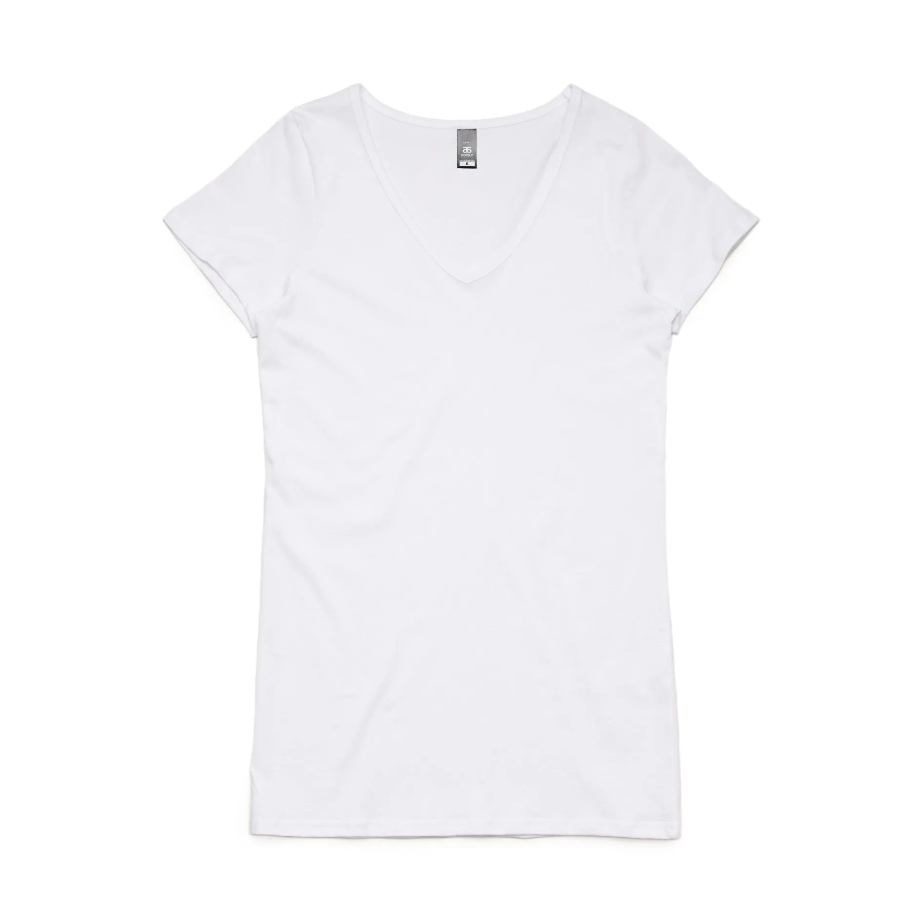 Ascolour Bevel V-Neck Tee-(4010)