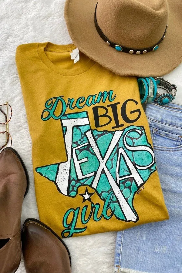 BC DREAM BIG TEXAS - MUSTARD