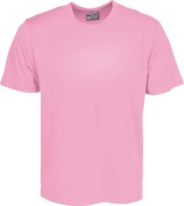 Bocini Adults Plain Breezeway Micromesh Tee Shirt 1st (14 Colour)-(CT1207)