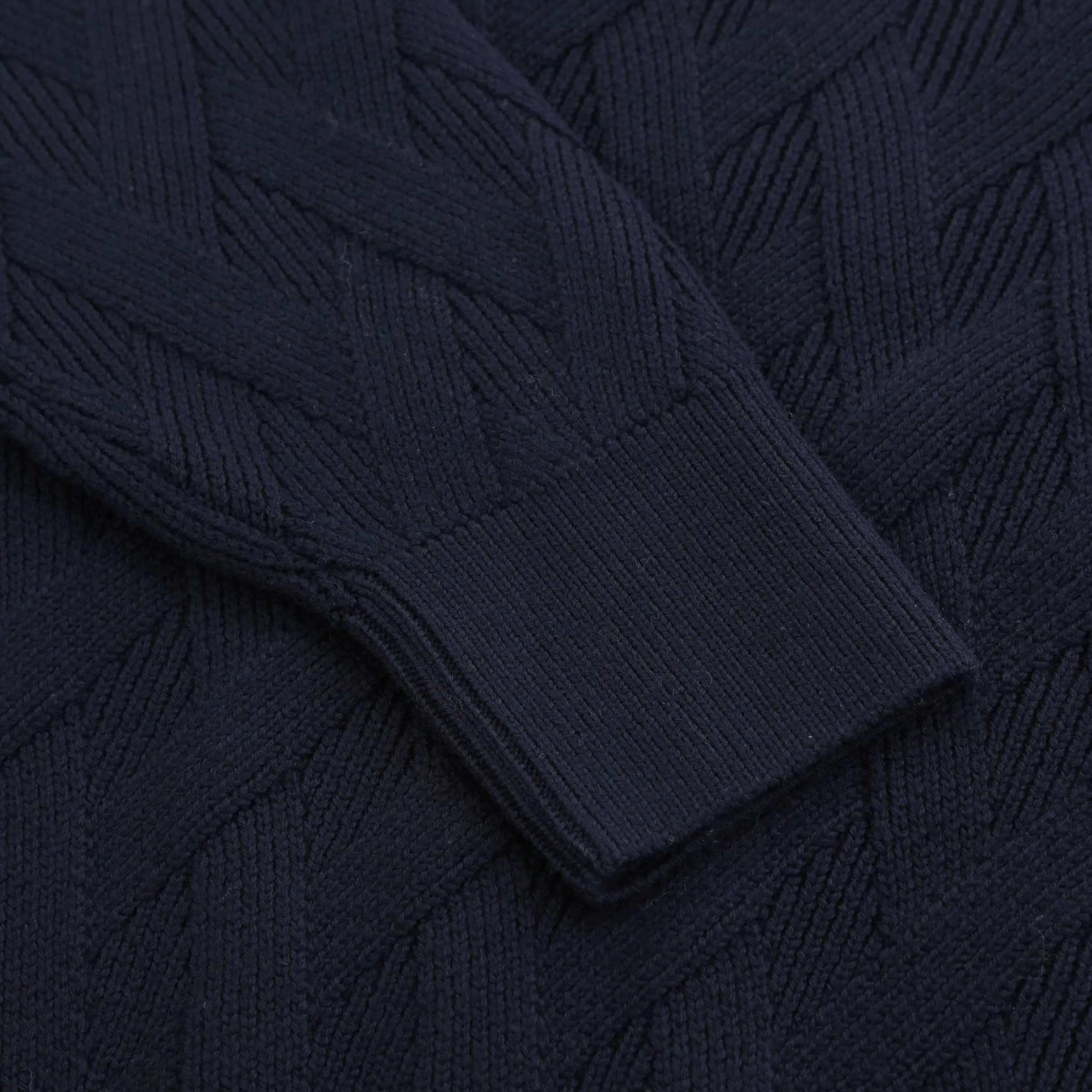 BOSS H Elfredo Knitwear in Dark Blue