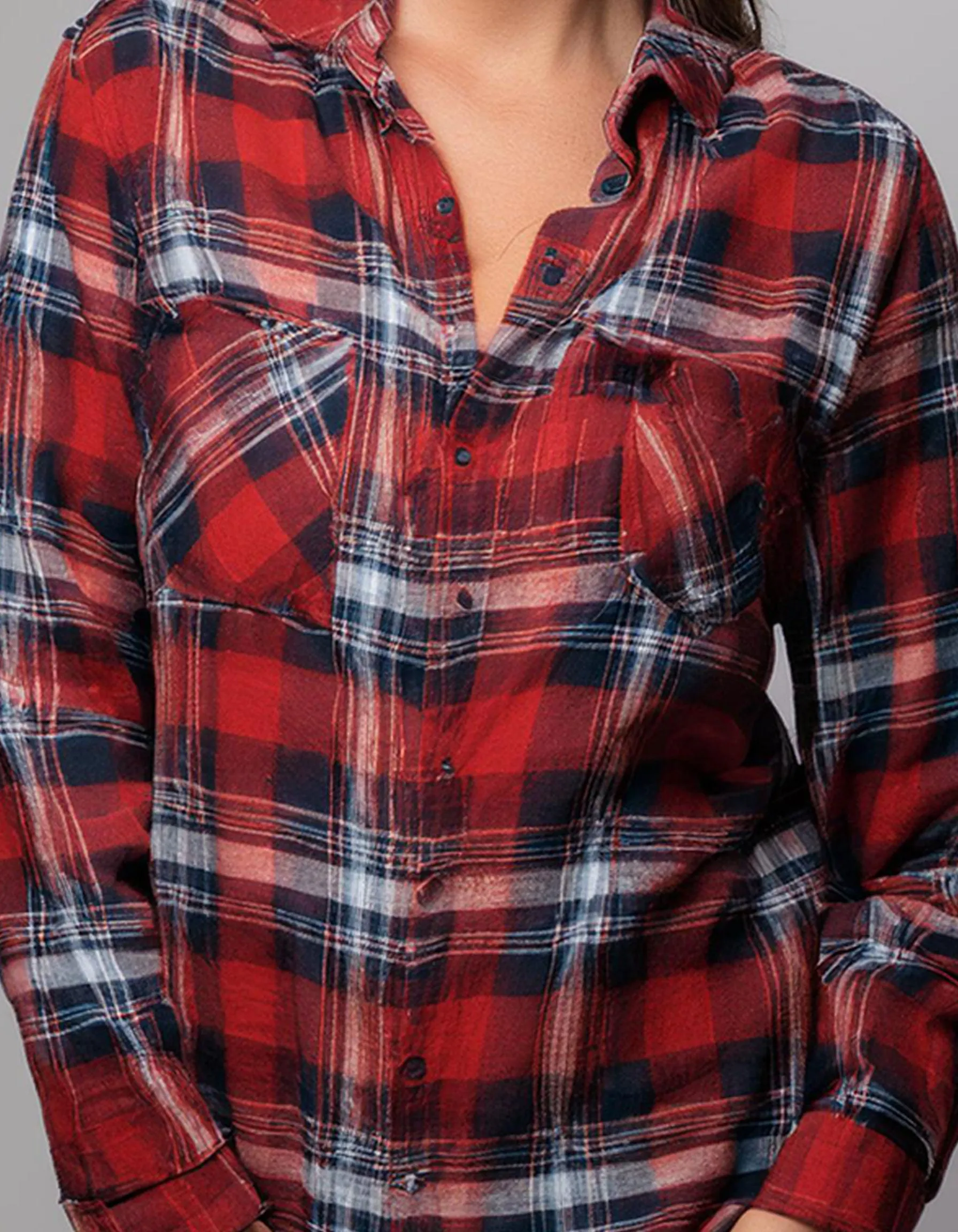 Classic Red Flannel Shirt