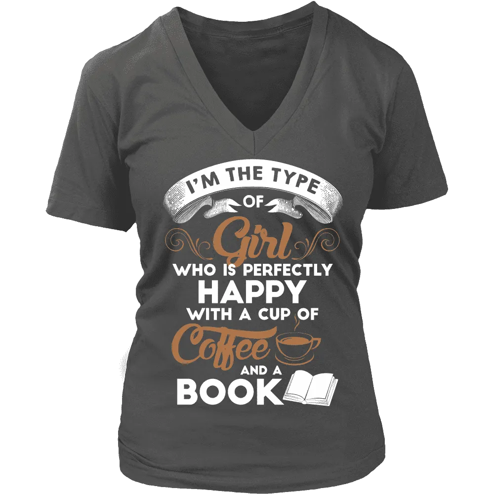 Coffee & Books - V-neck