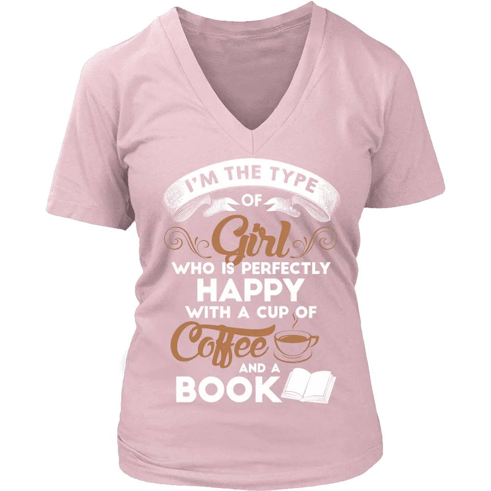 Coffee & Books - V-neck