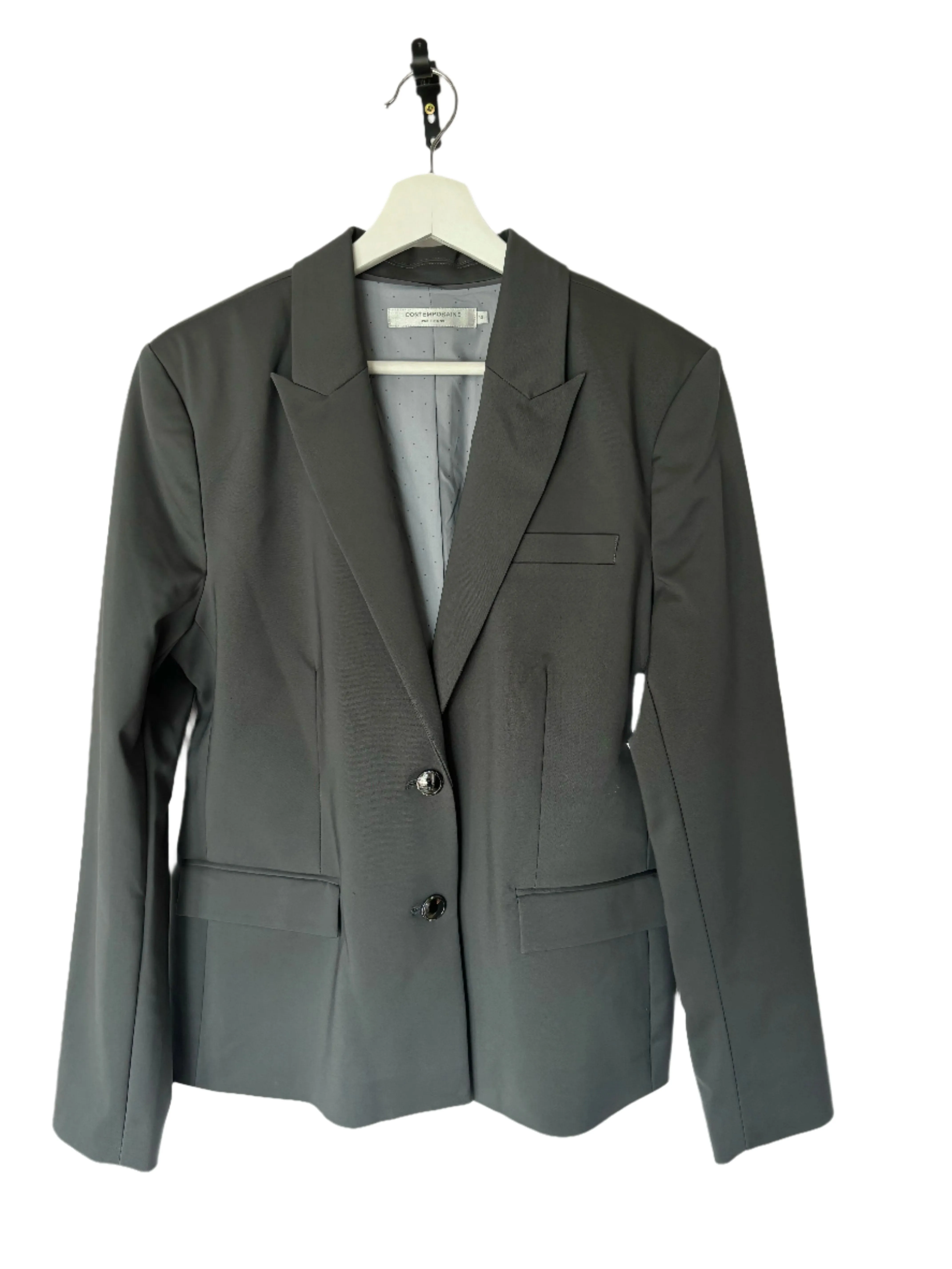 Contemporaine Dark Grey Suit Jacket