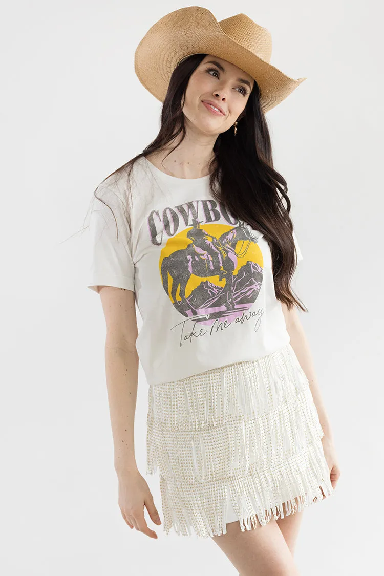 Cowboy Take Me Away Graphic Tee