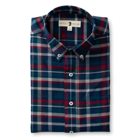 Draper Plaid Cotton Flannel Sport Shirt