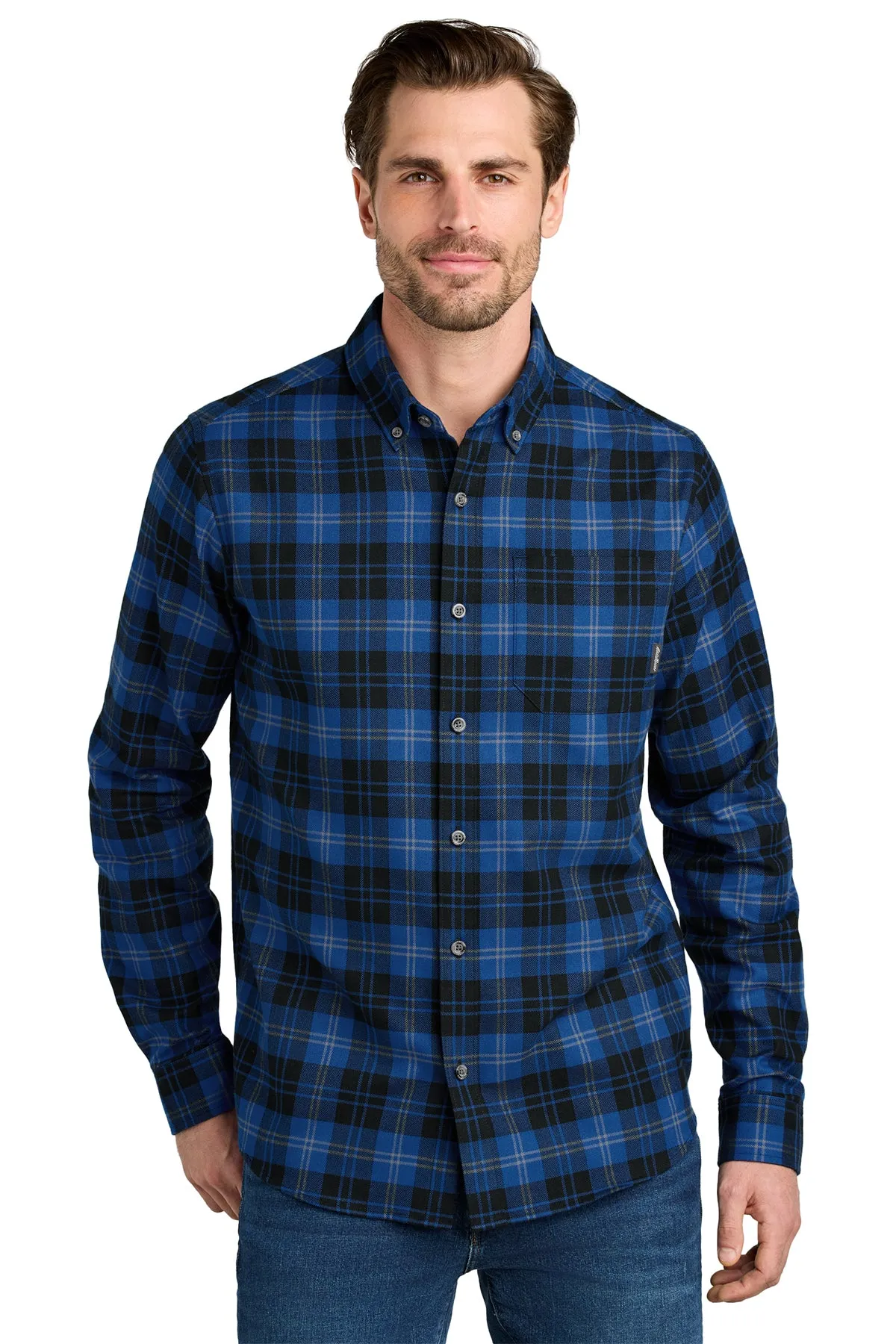 Eddie Bauer Long Sleeve Favorite Flannel Plaid Shirt