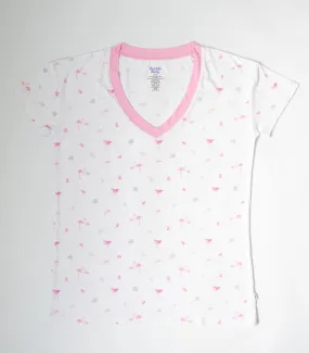 Flamingo | Adult V Neck