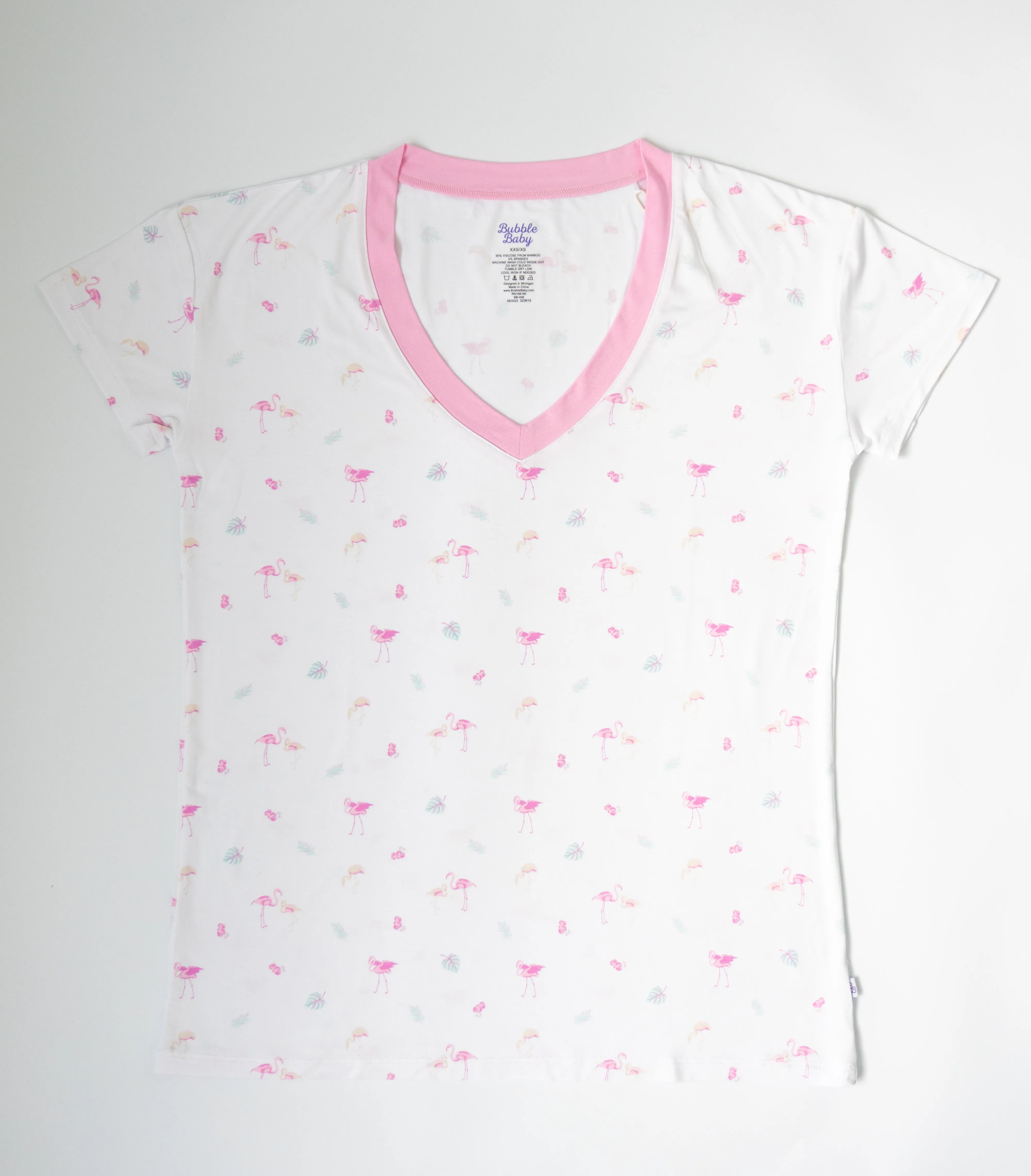 Flamingo | Adult V Neck