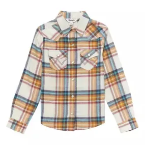 Girls Wrangler Retro Plaid