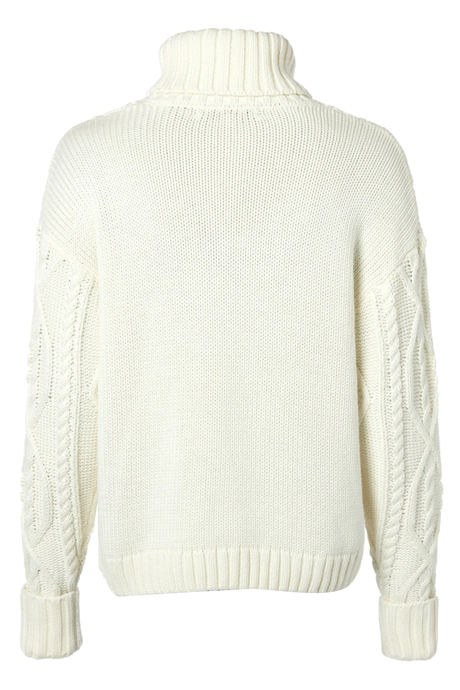 Holland Cooper Noveli Cable Knit in Oyster