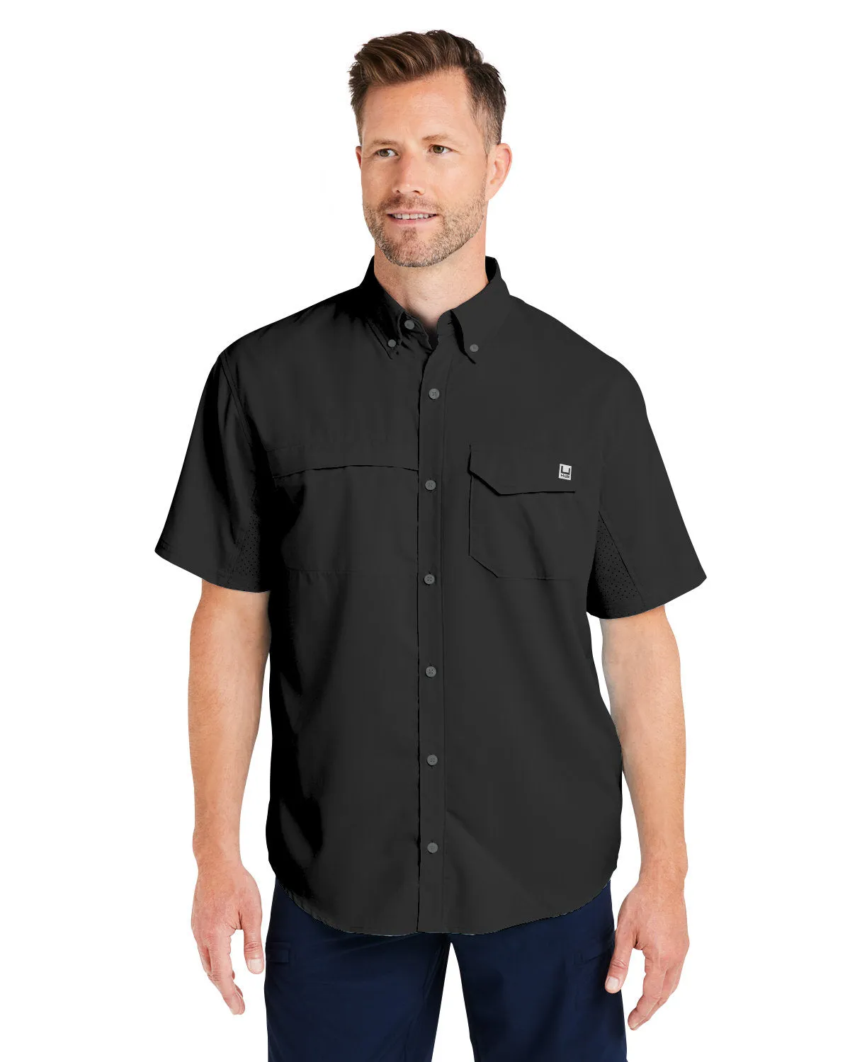 HUK Tide Point Short Sleeve Shirt