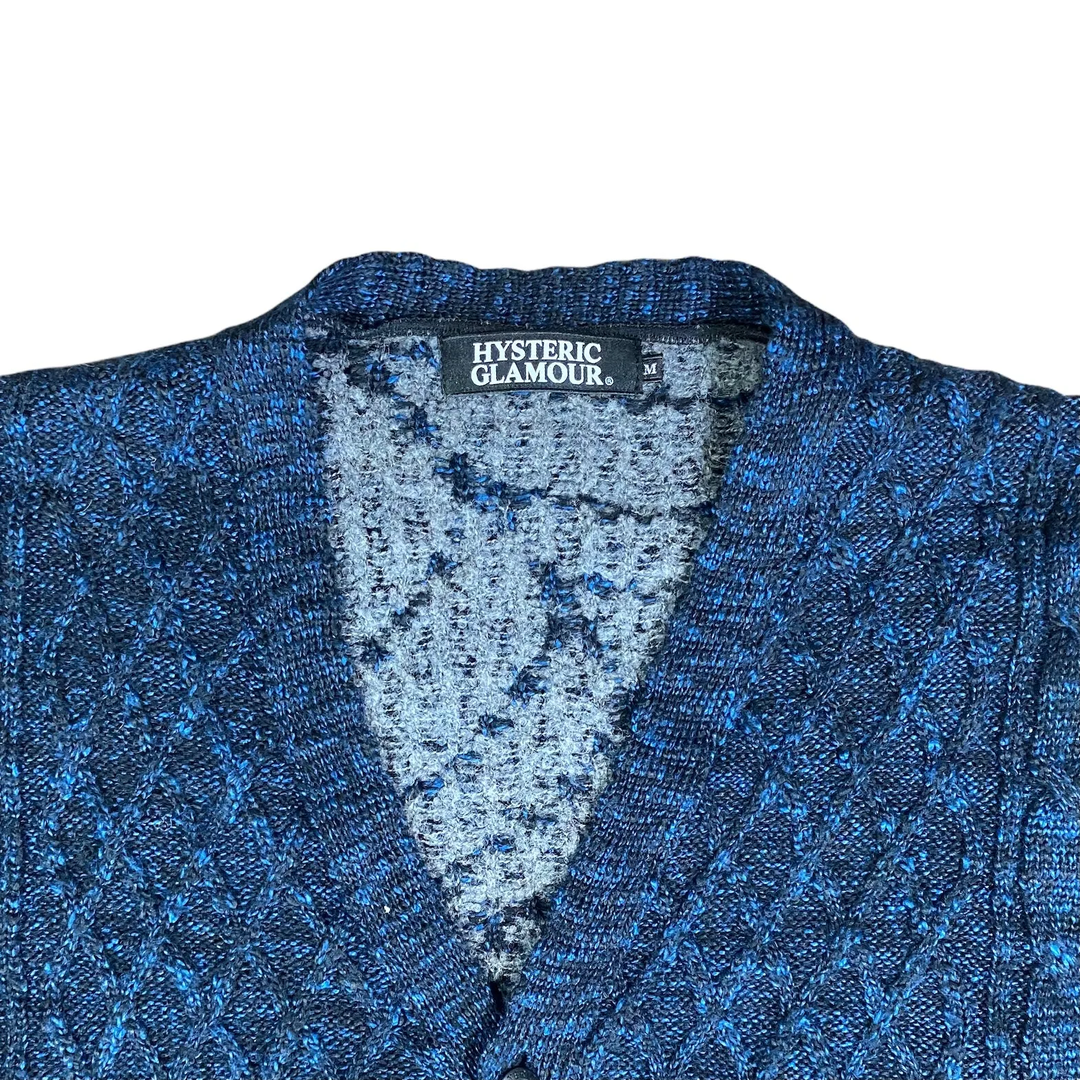 Hysteric Glamour Spiderweb Cardigan SS06 Sz Medium