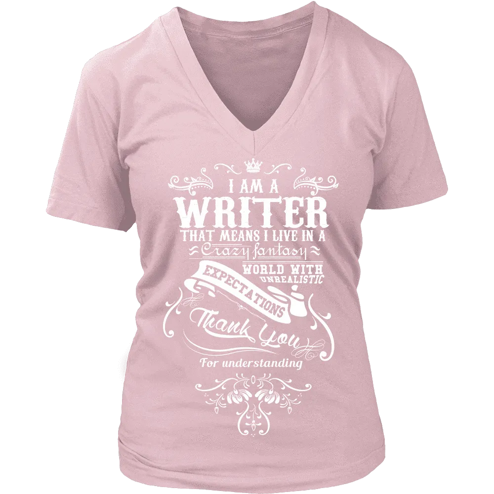 I am a writer - V-neck