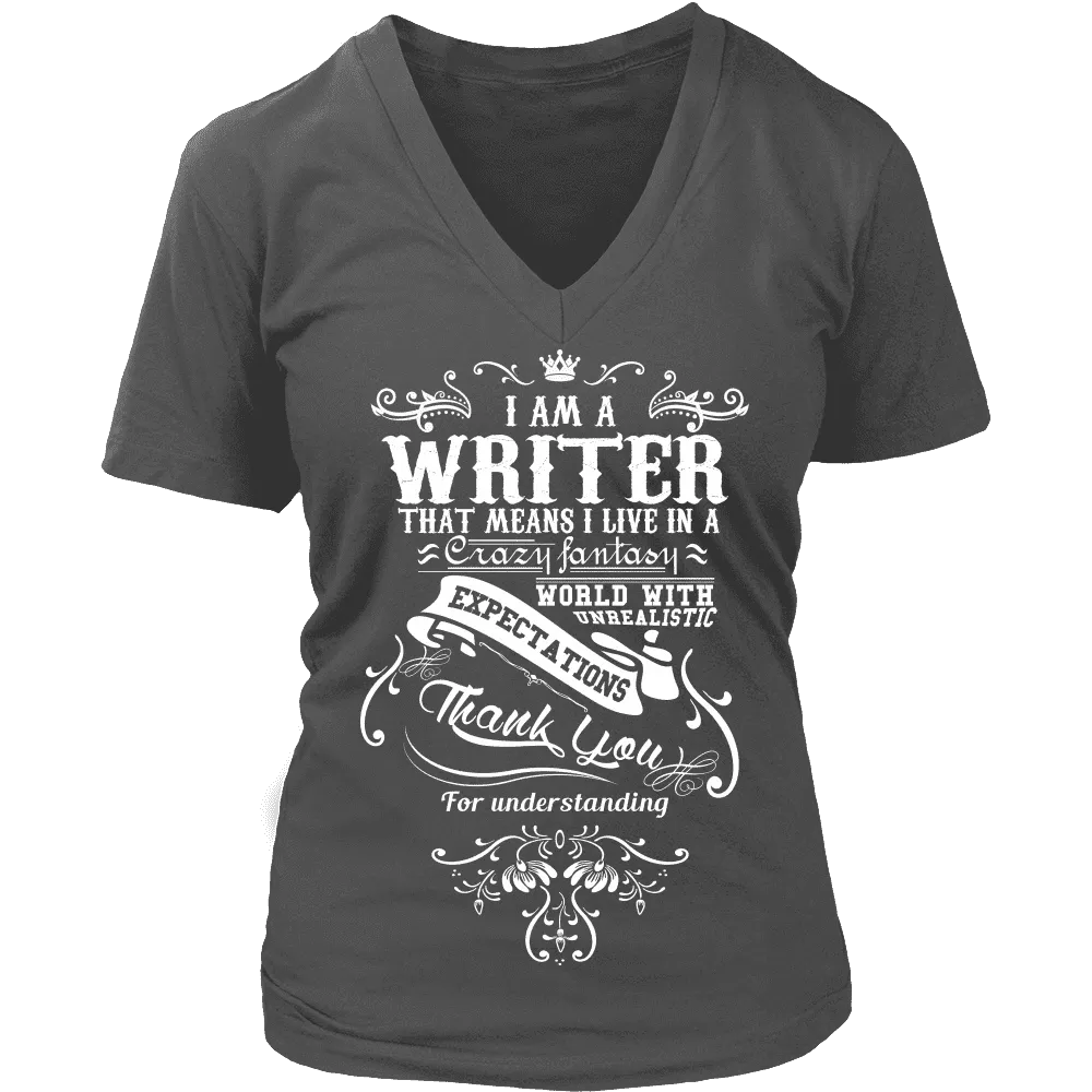 I am a writer - V-neck