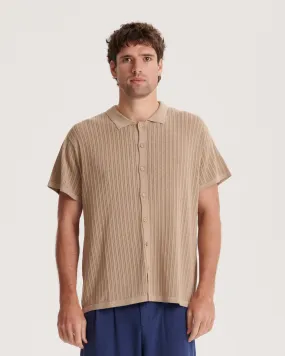 Intro Knit Shirt - Putty