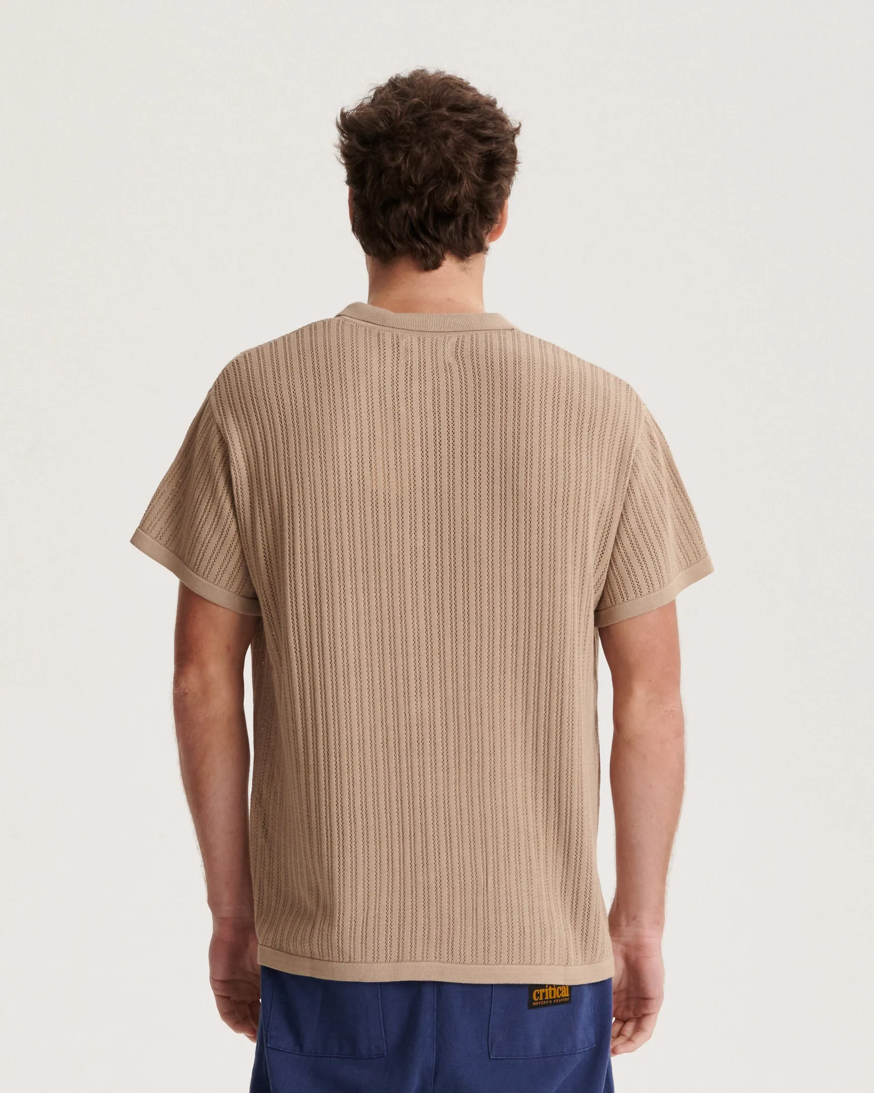 Intro Knit Shirt - Putty