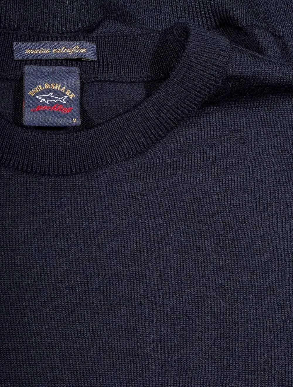 Knitted Round-neck Knitwear Navy