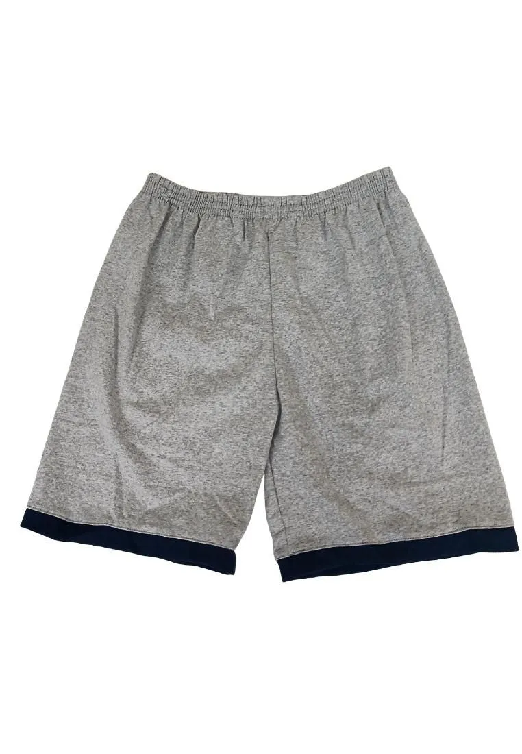 Landmark Muscle Set Plain with Stripes Combi and Plain Light Gray Shorts