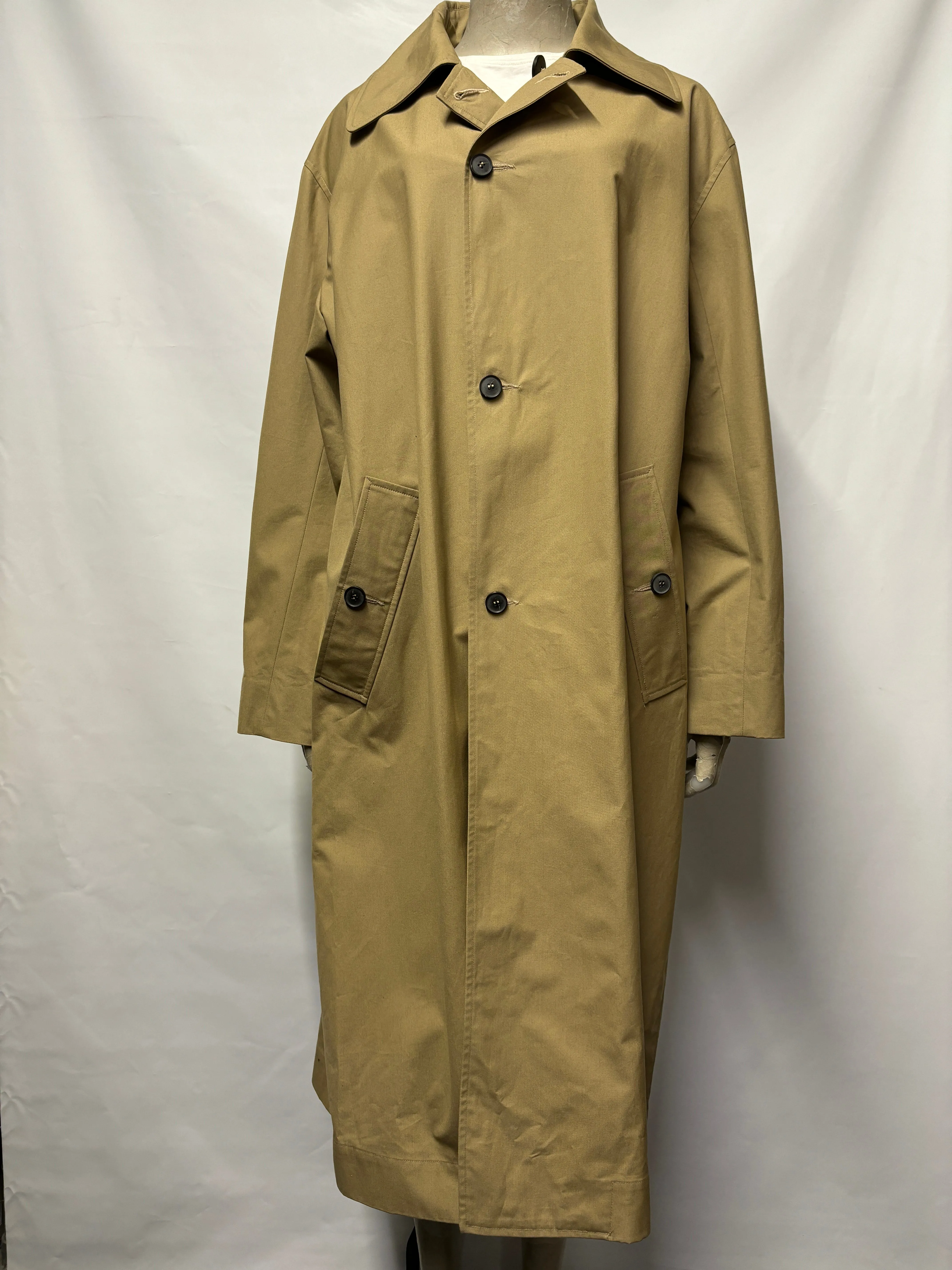 Lea Boberg P.C Sand Twill Trench Coat Small 1