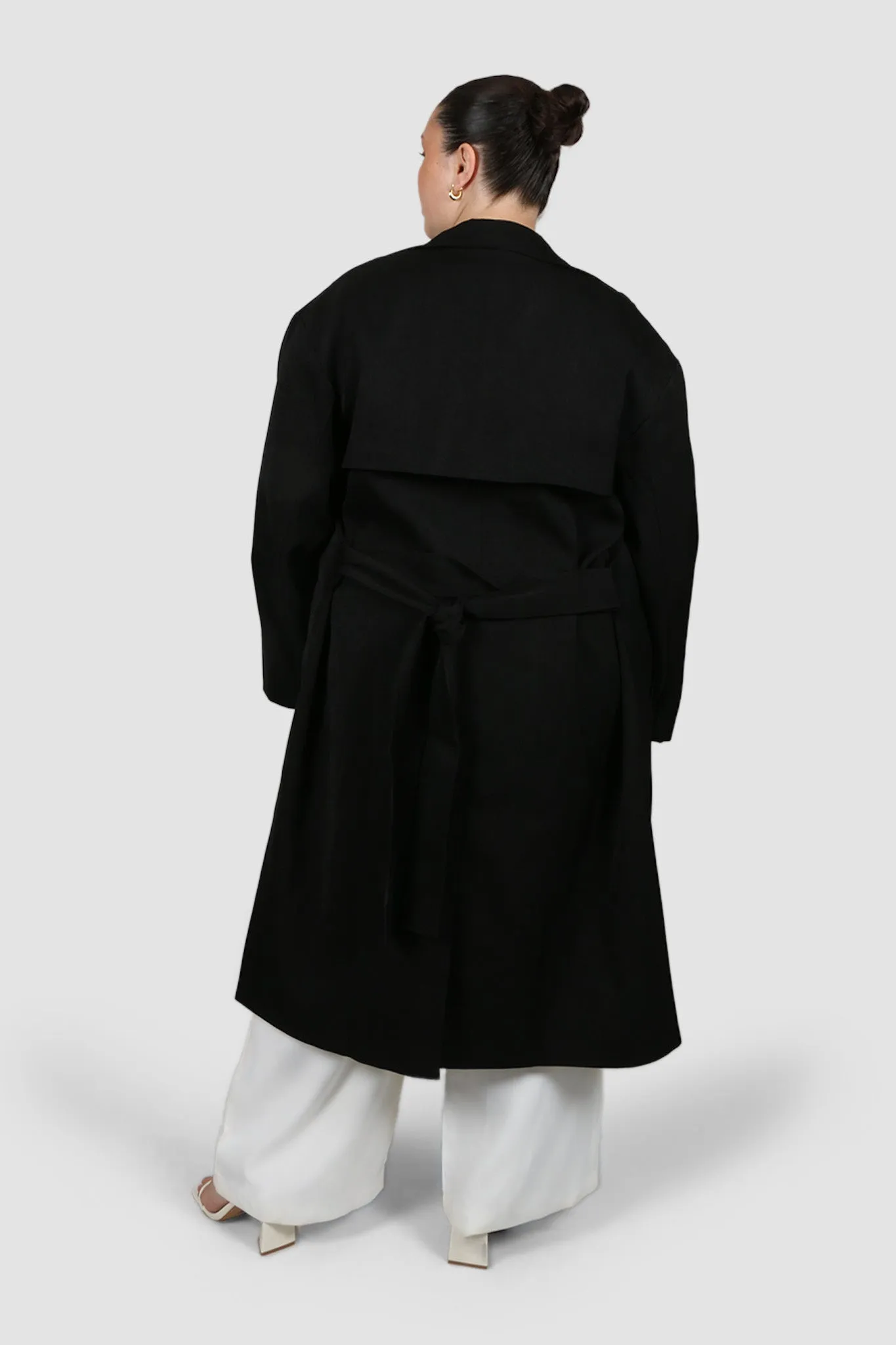 LENNOX TRENCH BLACK