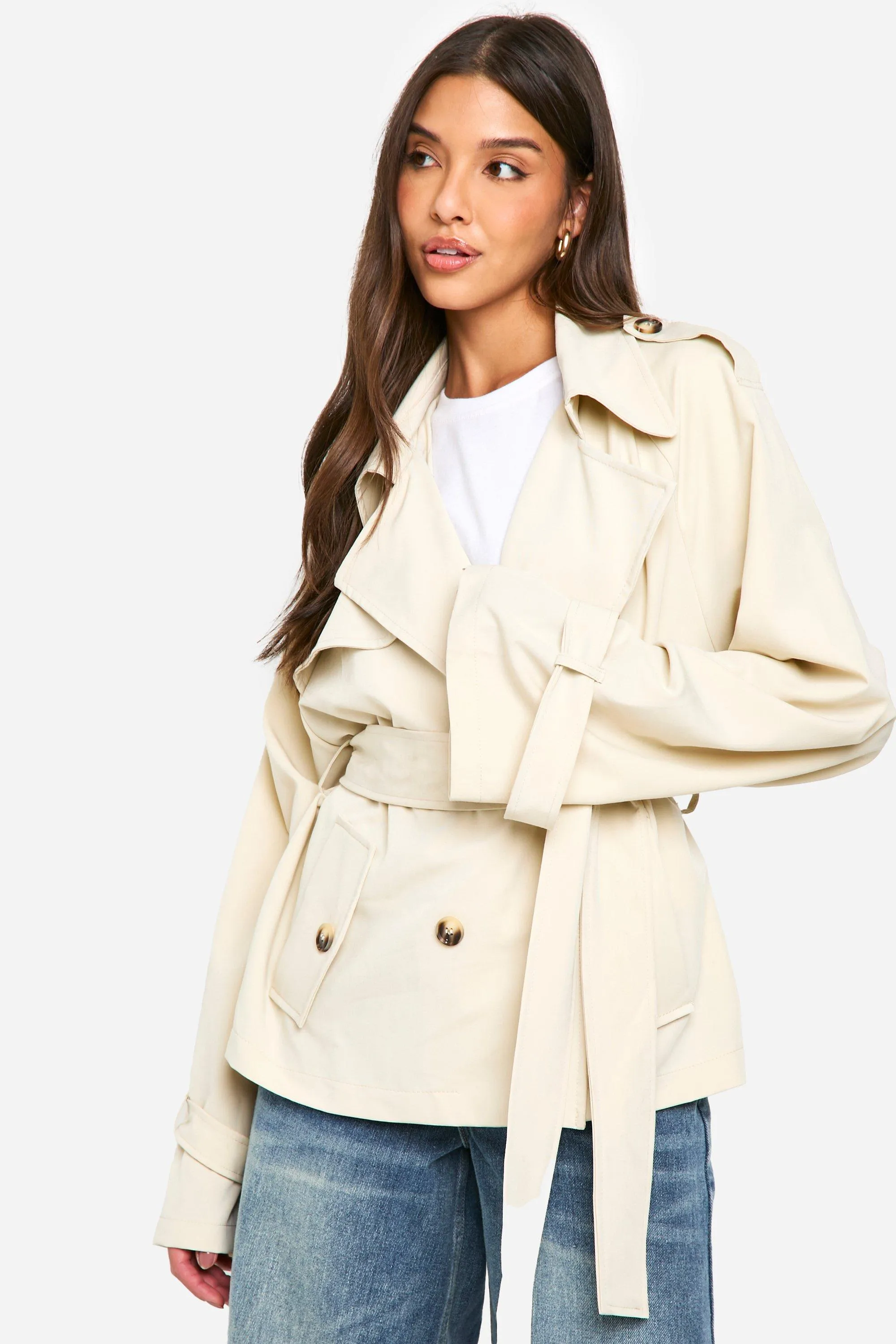 Mara Short Trench Coat