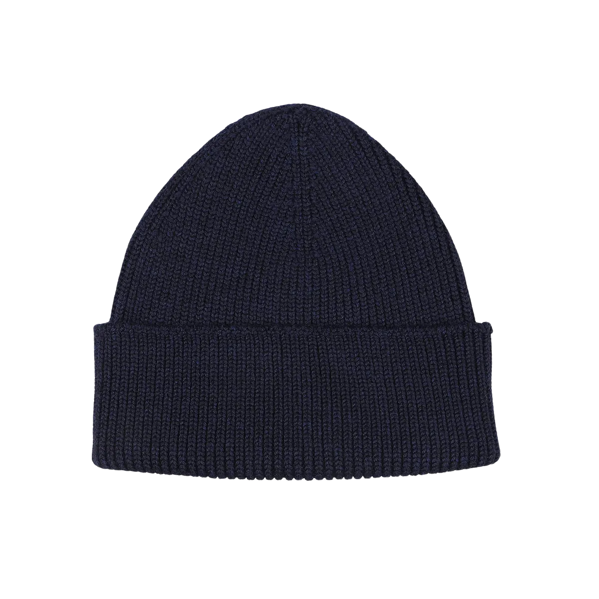 Marine Blue Merino Wool Ara Beanie