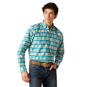 Men's Ariat Brent Classic Fit Aztec Print Button Down Shirt