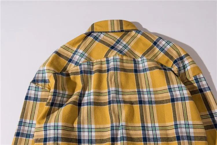 Men's Autumn Fanta Long Back Flannel