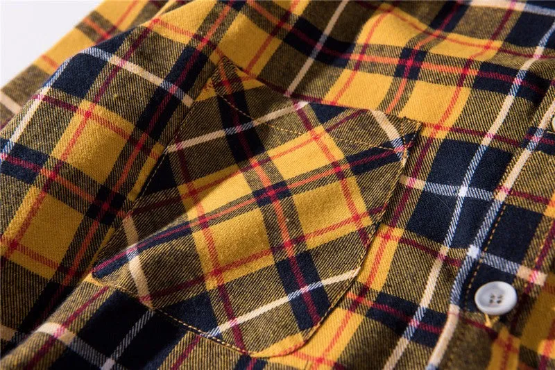 Men's Autumn Fanta Long Back Flannel