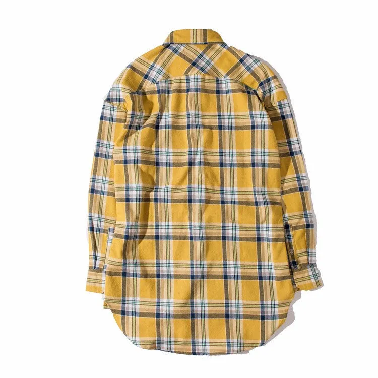 Men's Autumn Fanta Long Back Flannel