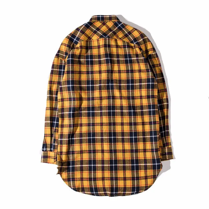 Men's Autumn Fanta Long Back Flannel