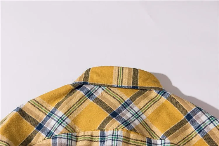 Men's Autumn Fanta Long Back Flannel