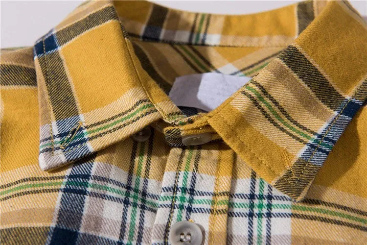 Men's Autumn Fanta Long Back Flannel