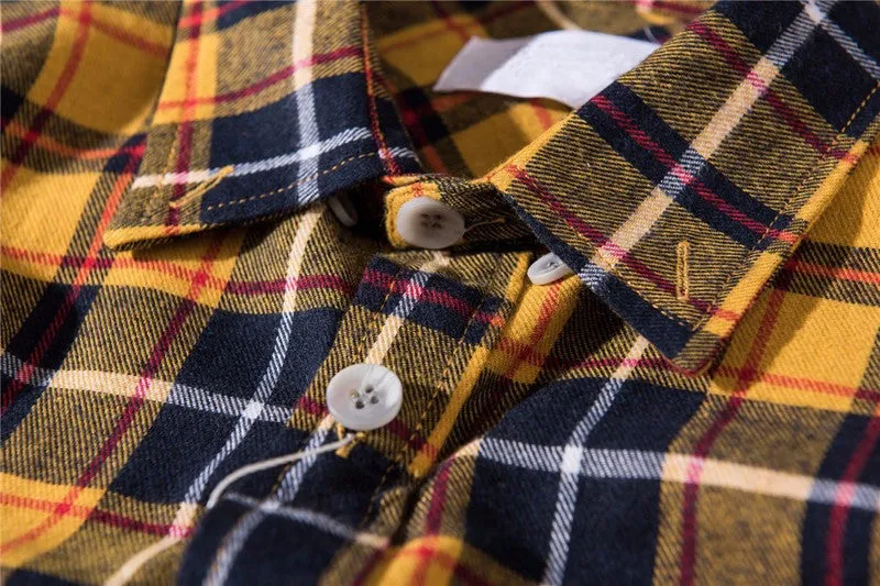 Men's Autumn Fanta Long Back Flannel