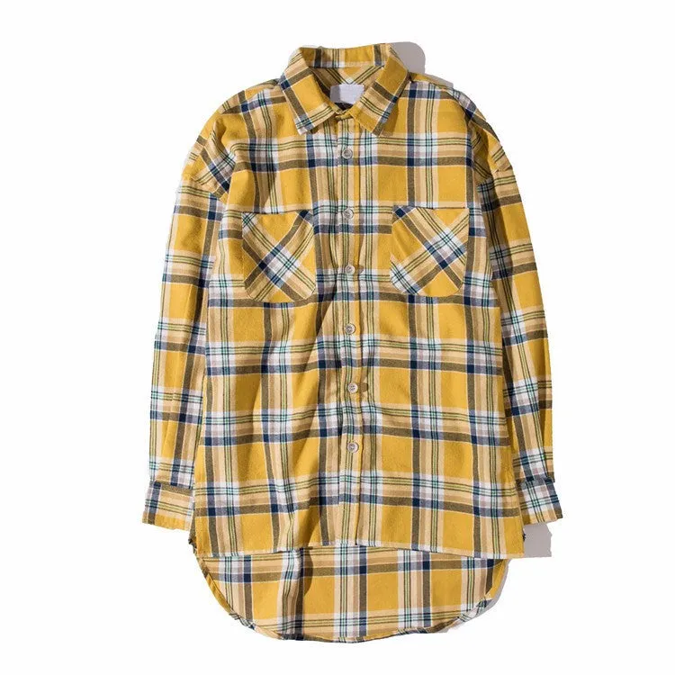 Men's Autumn Fanta Long Back Flannel