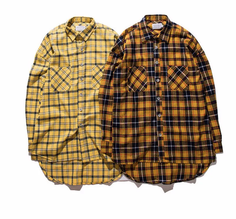 Men's Autumn Fanta Long Back Flannel