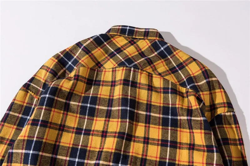 Men's Autumn Fanta Long Back Flannel