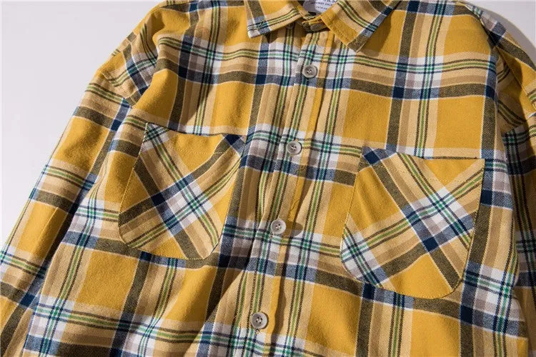 Men's Autumn Fanta Long Back Flannel