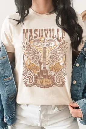 Nashville Tennessee Music City Country Graphic Tee *Online Only*