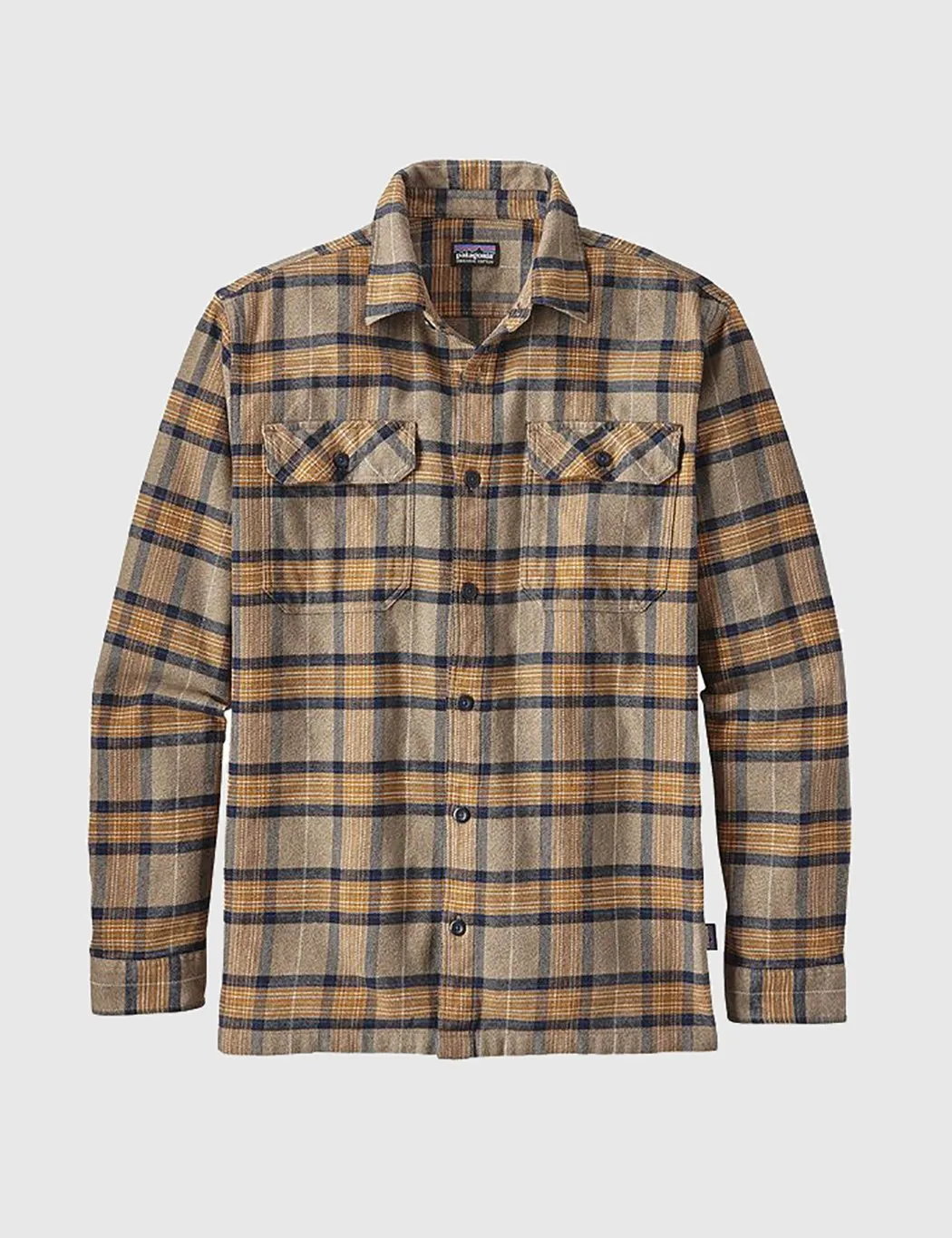 Patagonia M's Fjord Flannel Shirt - Mojave Khaki