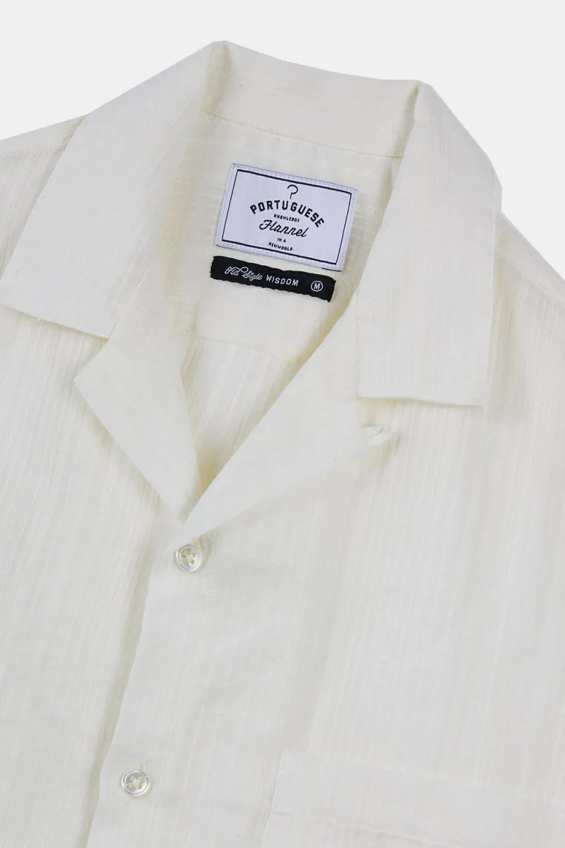 Portuguese Flannel Bahia Shirt (White)