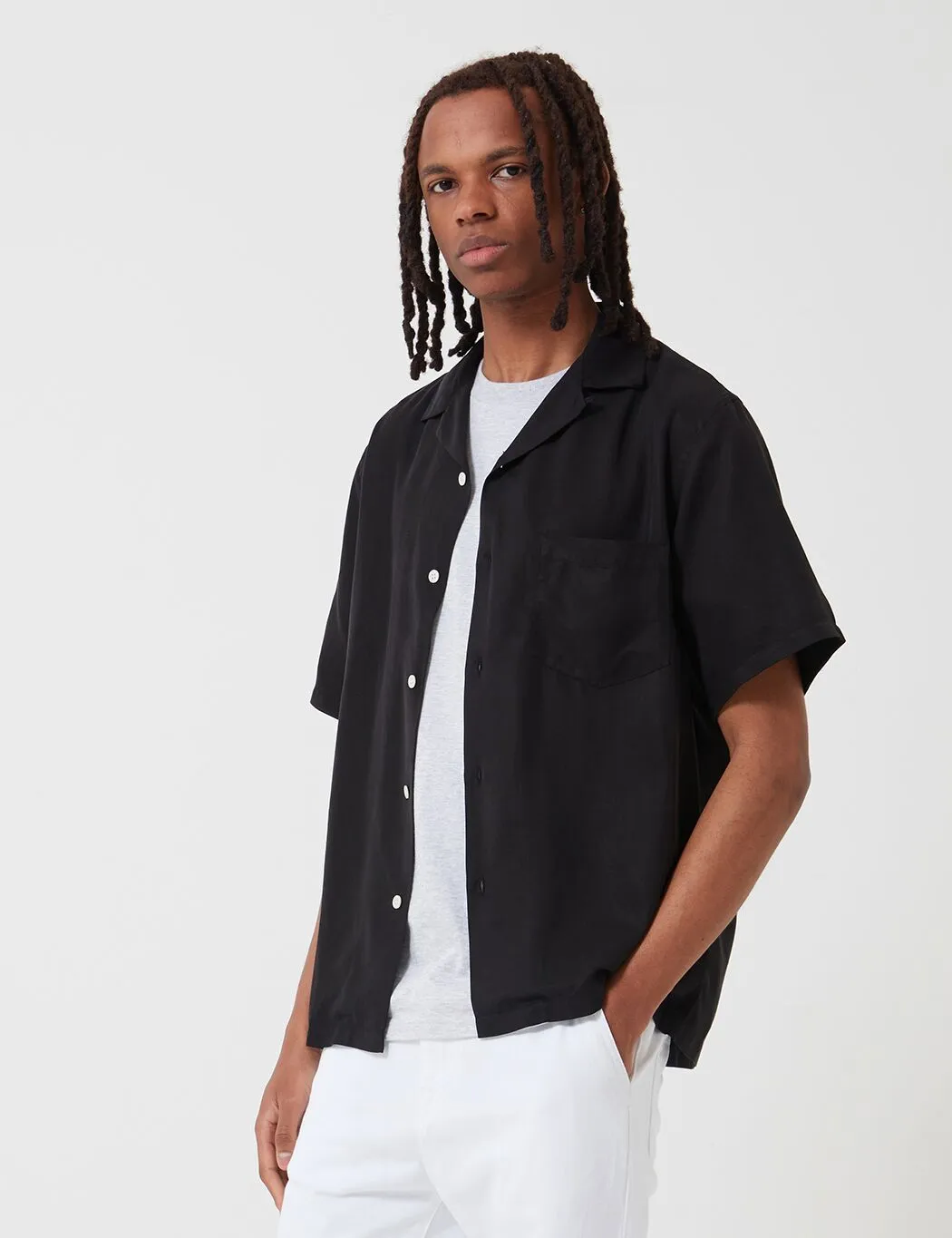 Portuguese Flannel Dogtown Shirt - Black