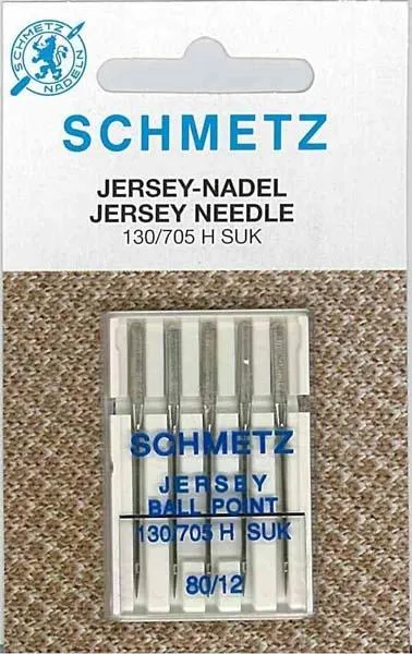 Schmetz Jersey Needle 130/705 H SUK 80/12