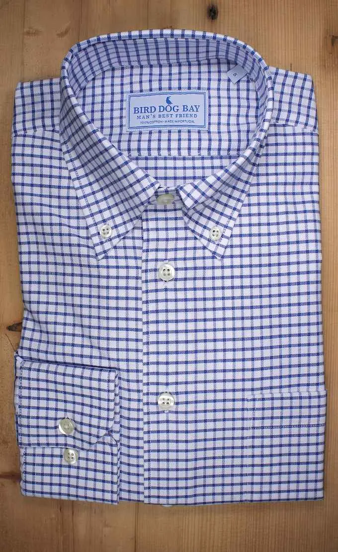 Sutherland: Button Down Shirt - Blue