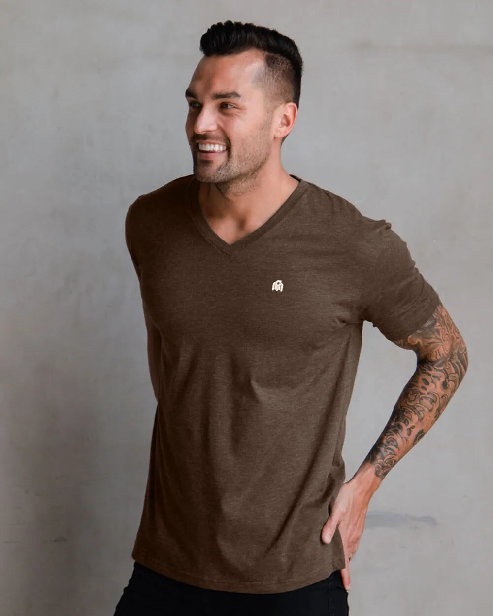 V-Neck Tee - Branded