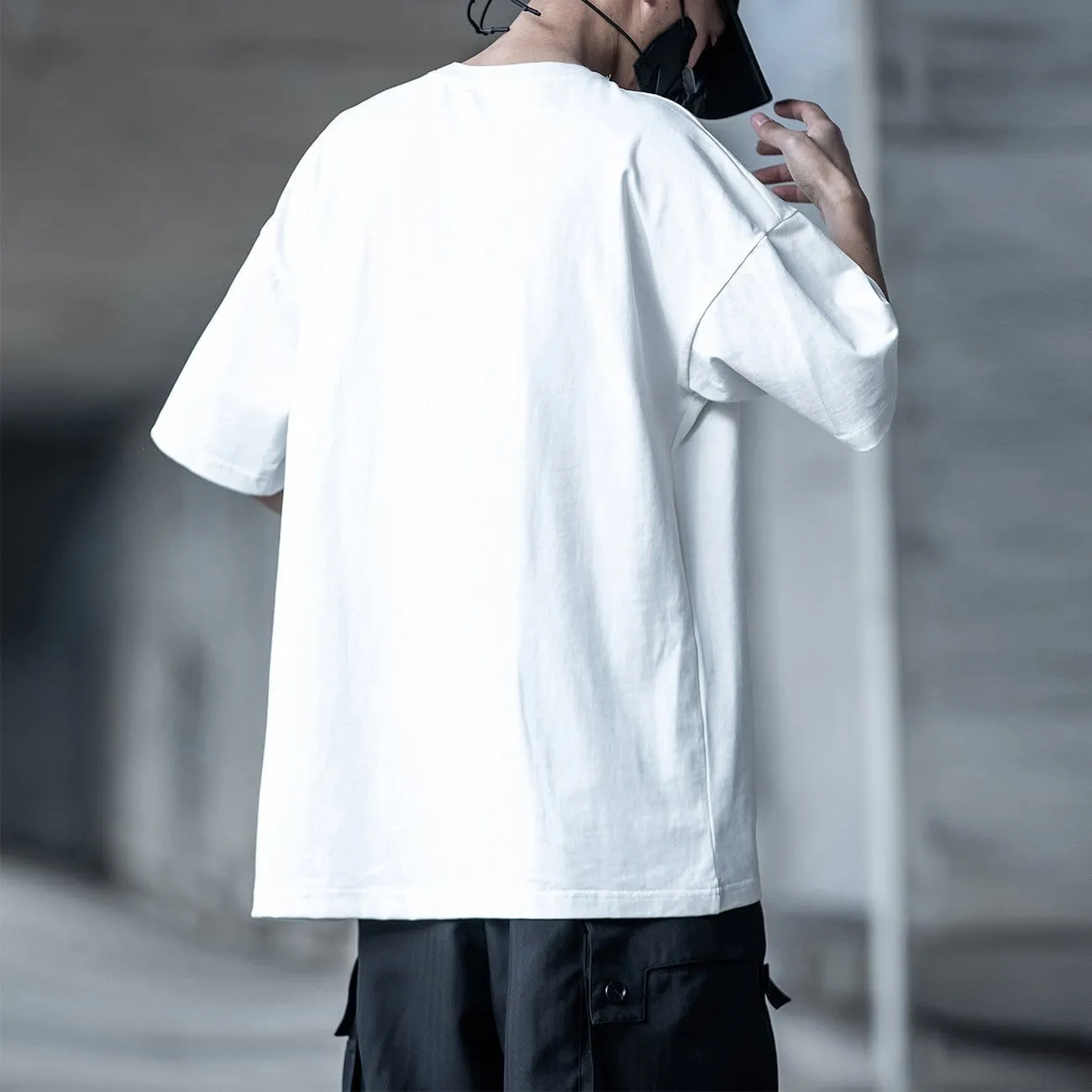 WLS Dark Multi-Pockets Tee