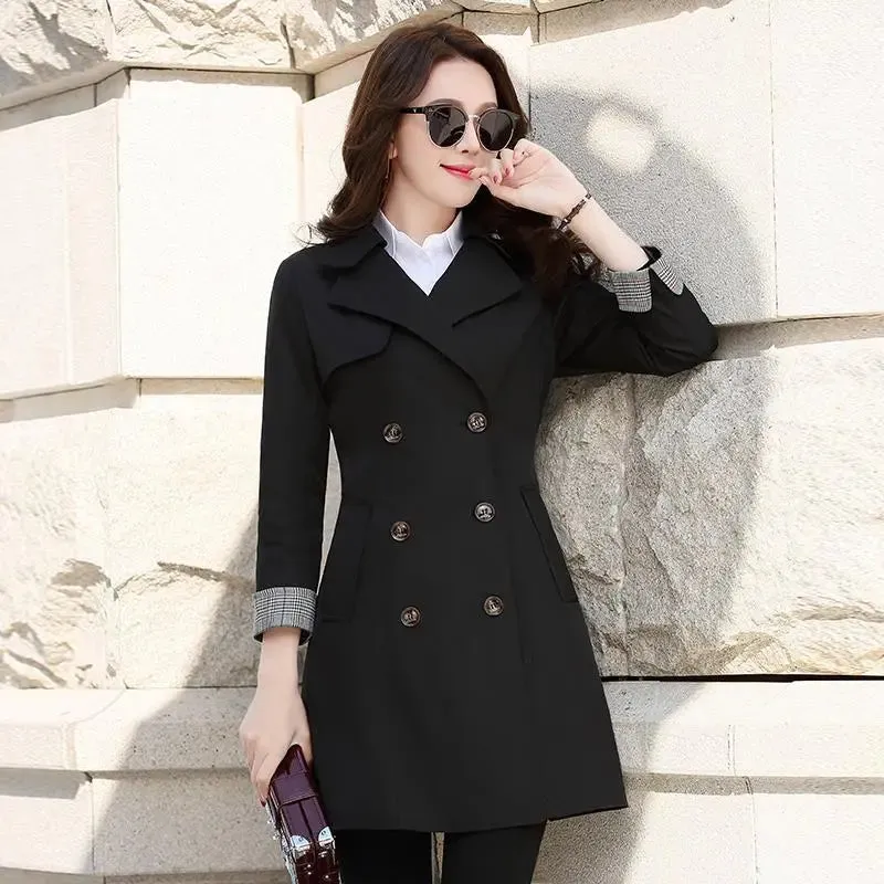 Women's Mid-length Trench Coat